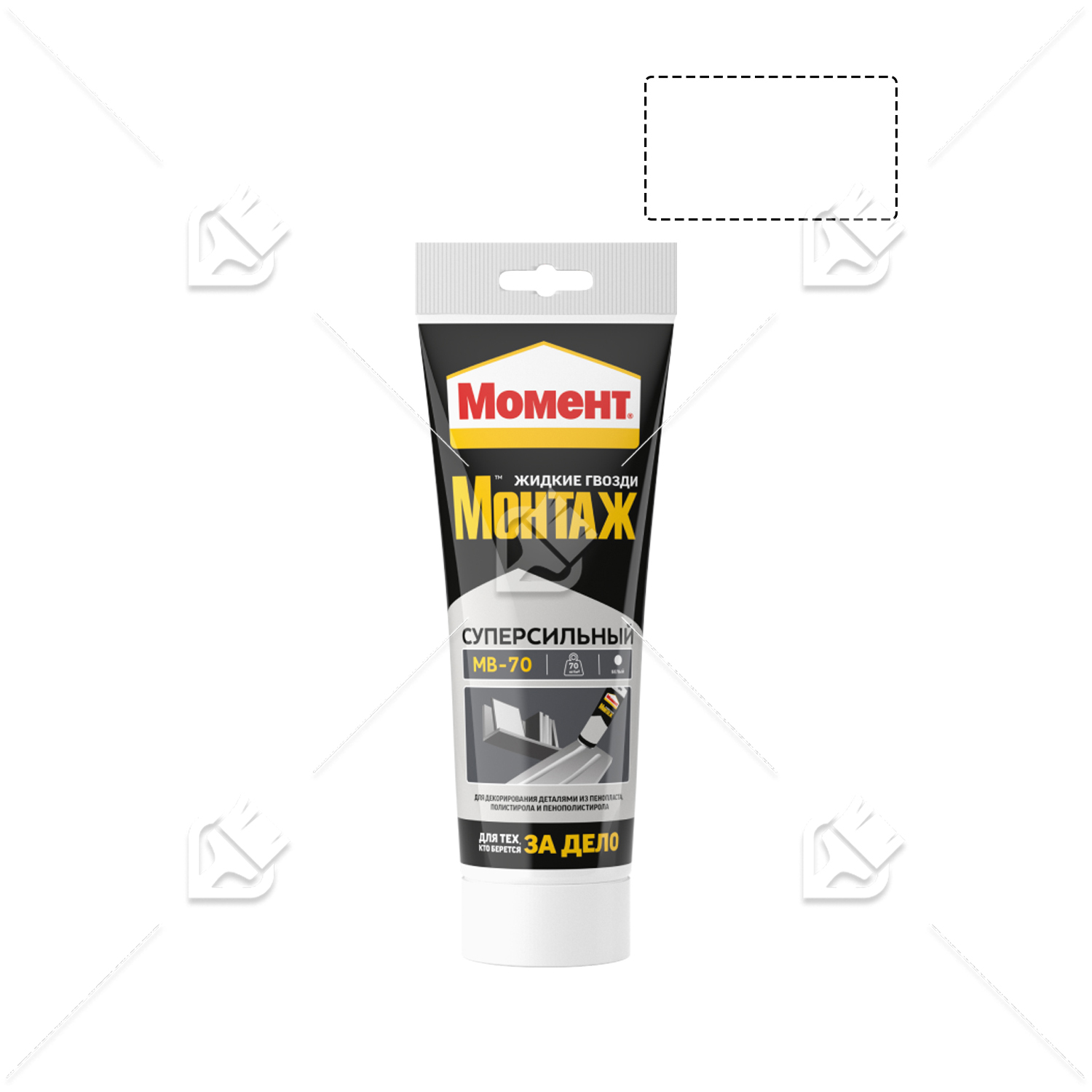 Клей монтажный универсальный акриловый Момент Монтаж Суперсильный МВ-70 250 г.