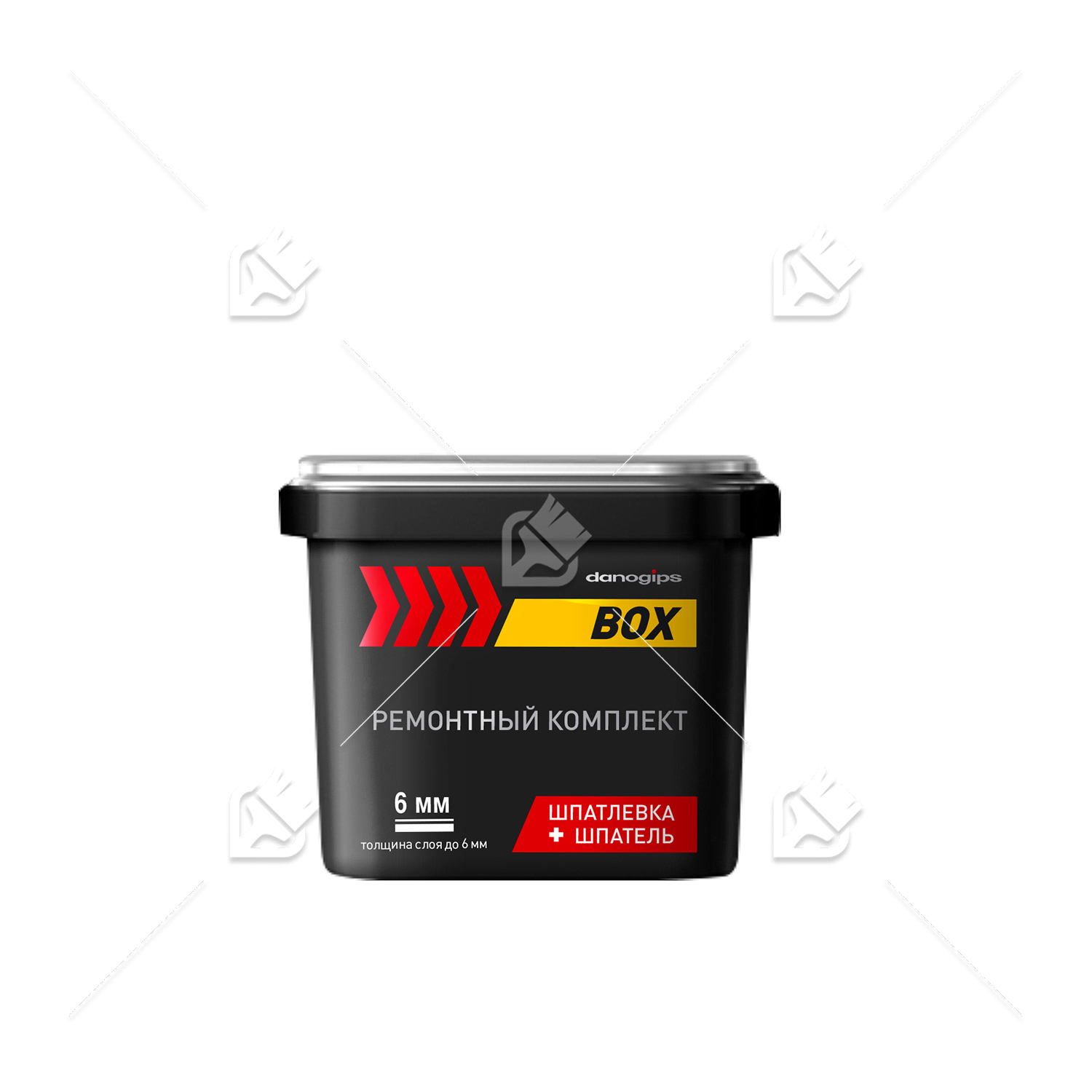 Шпатлевка для внутренних работ и шпатель Dano Box 1 1 кг.