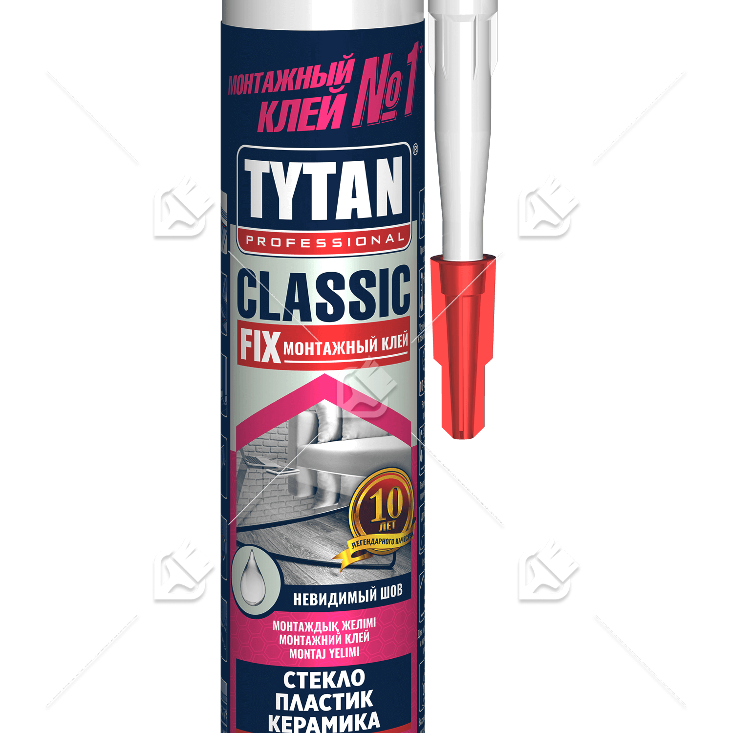 Клей монтажный универсальный Tytan Professionall Classic Fix прозрачный 280 мл
