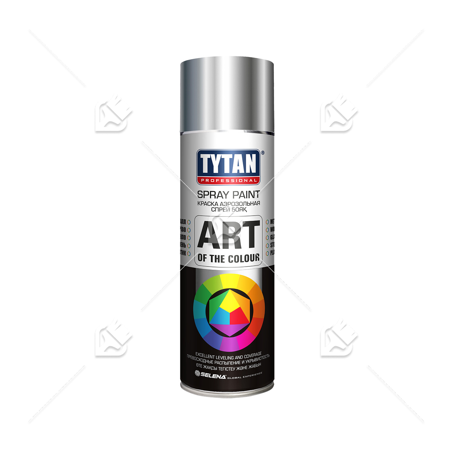 Краска универсальная аэрозольная акриловая Tytan Professional Art of the colour RAL 9006 металлик 400 мл