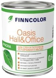Краска OASIS HALL & OFFICE C гл/мат 0,9л