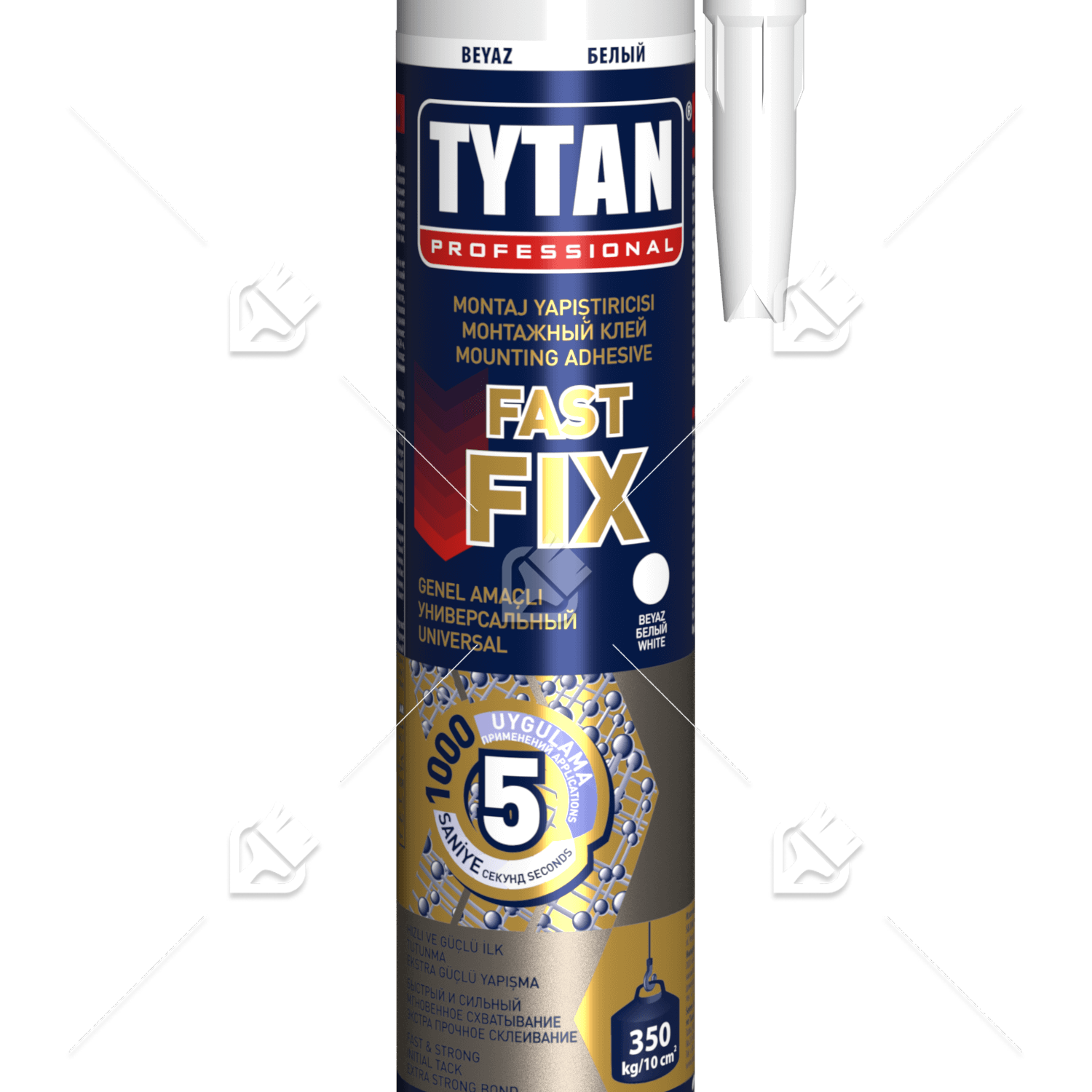 Клей гибридный монтажный  TYTAN Professional FAST Fix белый 290 мл 
