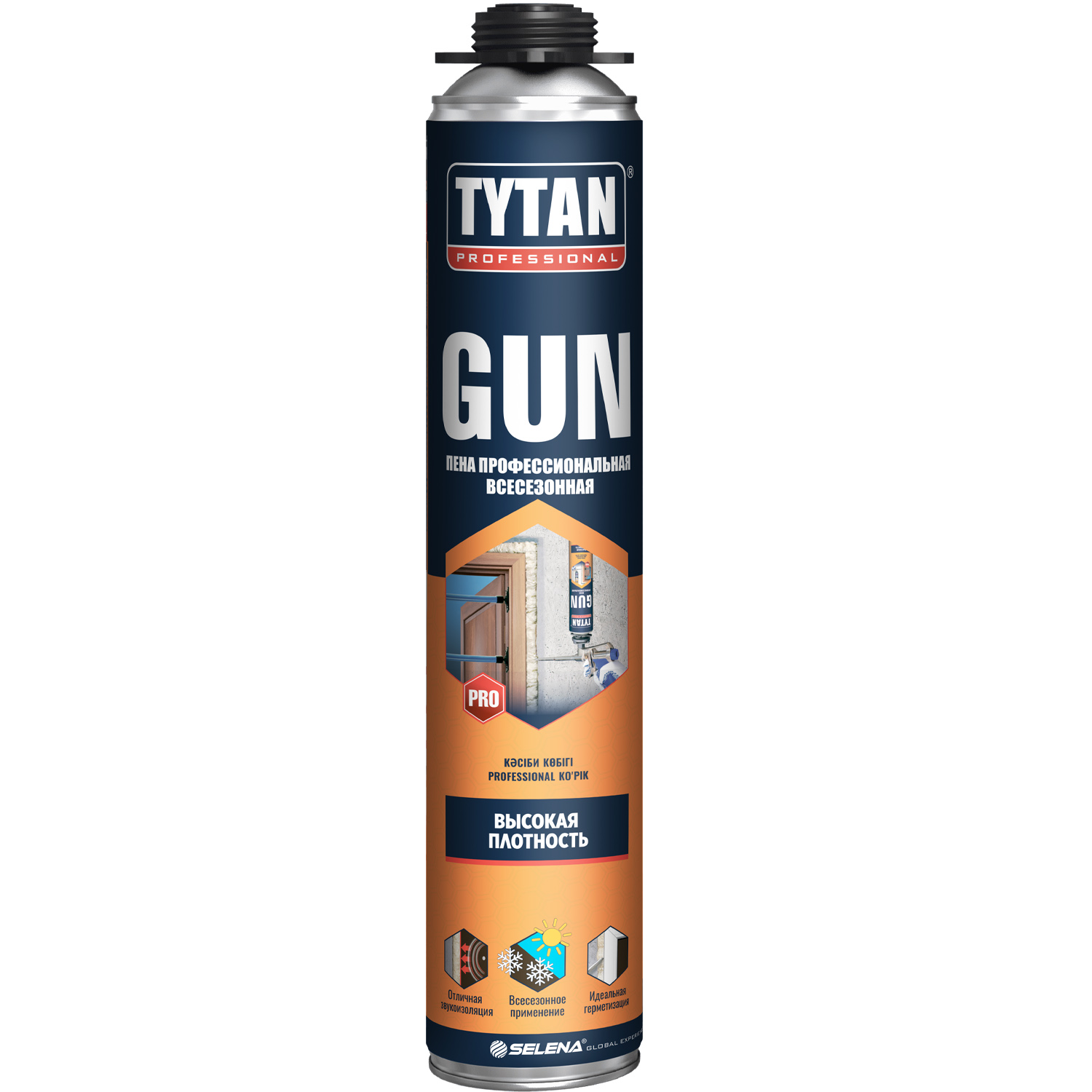Пена профессиональная Tytan Professional Gun всесезонная 750 мл