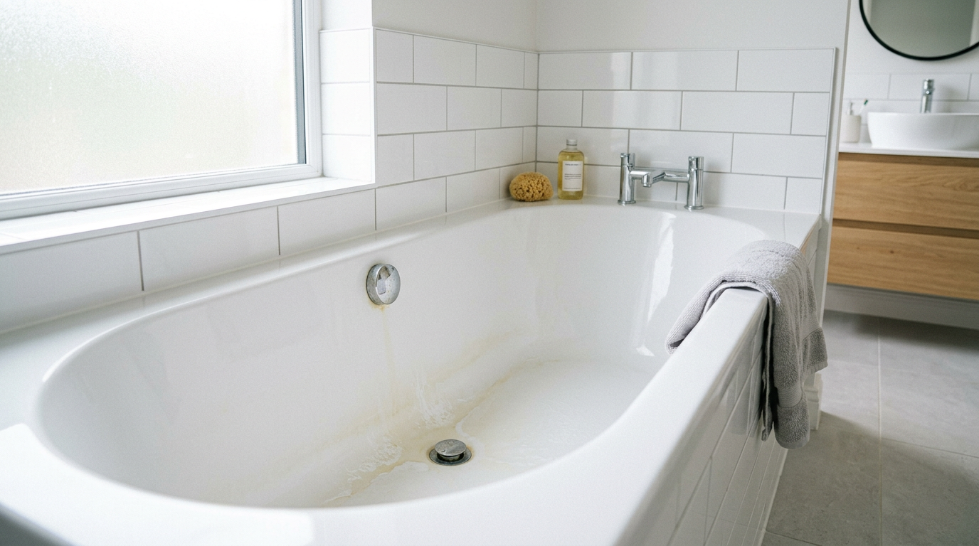 Чем отмыть акриловую ванну: средства от желтизны, налета и ржавчины