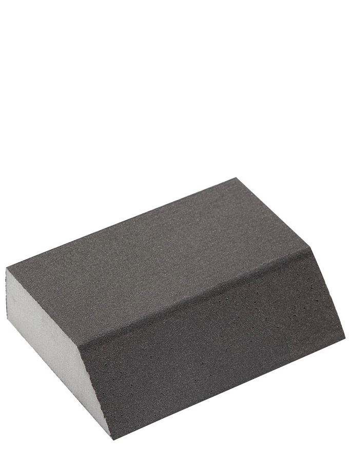 Губка шлифовальная четырехсторонняя угловая 100х68х42х26мм, Р120 Зубр "Мастер"