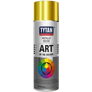 Краска универсальная аэрозольная акриловая Tytan Professional Art of the colour золотой металлик 400 мл