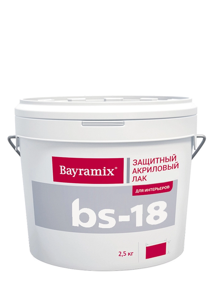Лак для защиты поверхности от загрязнений Bayramix ВS-18 5 кг