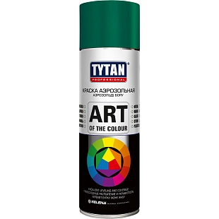 Краска универсальная аэрозольная акриловая Tytan Professional Art of the colour RAL 6005 темно-зеленая 400 мл