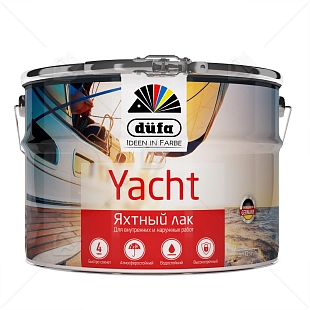 Лак яхтный алкидно-уретановый Dufa Yacht глянцевый 10 л