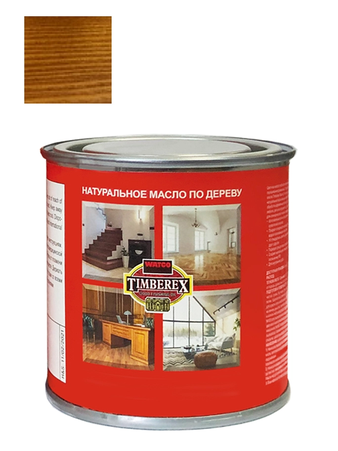 Масло интерьерное Timberex Colored wood finishing oil ранняя америка 1 л