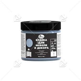 Краска для мебели и декора Новбытхим небесная 0,5кг. 
