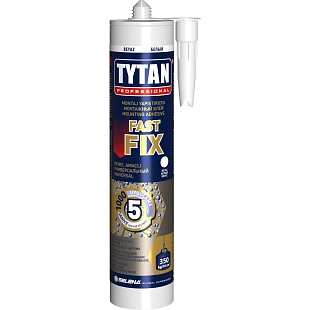 Клей гибридный монтажный  TYTAN Professional FAST Fix белый 290 мл 