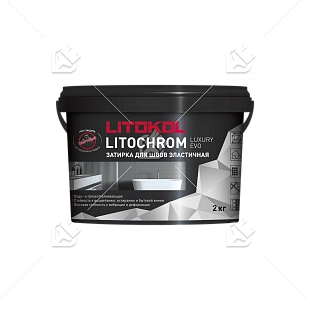 Затирка полимерно-цементная Litokol Litochrom Luxary Evo LLE.110 стальной серый 2 кг