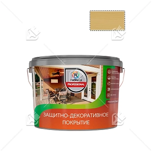 Лак для деревянных панелей акриловый защитно-декоративный Profilux Professional сосна 9 л