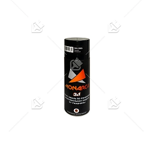 Грунт-эмаль по ржавчине аэрозольный акриловый Eastbrand Monarca глянцевый RAL9005 черный 520 мл.
