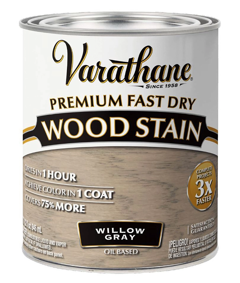 Масло тонирующее быстросохнущее Varathane Fast Dry Wood Stain пепельная ива 0,946 л.