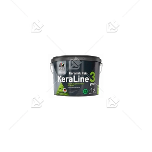 Краска для стен и потолков Dufa Premium KeraLine Keramik Paint 3 глубокоматовая прозрачная база 3 2,5 л.