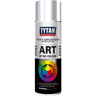 Краска универсальная аэрозольная акриловая Tytan Professional Art of the colour глянцевая RAL 9003 белая 400 мл